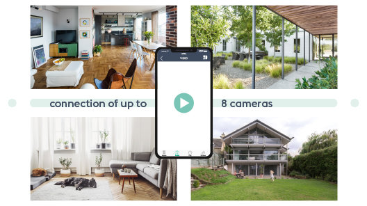 LEAVE HOME WORRY-FREE WITH LIVE STREAMING